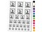 USA United States of America Passport Travel Temporary Tattoo Water Resistant Fake Body Art Set Collection